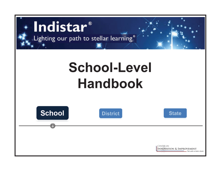 School-Level Handbook School-Level Handbook