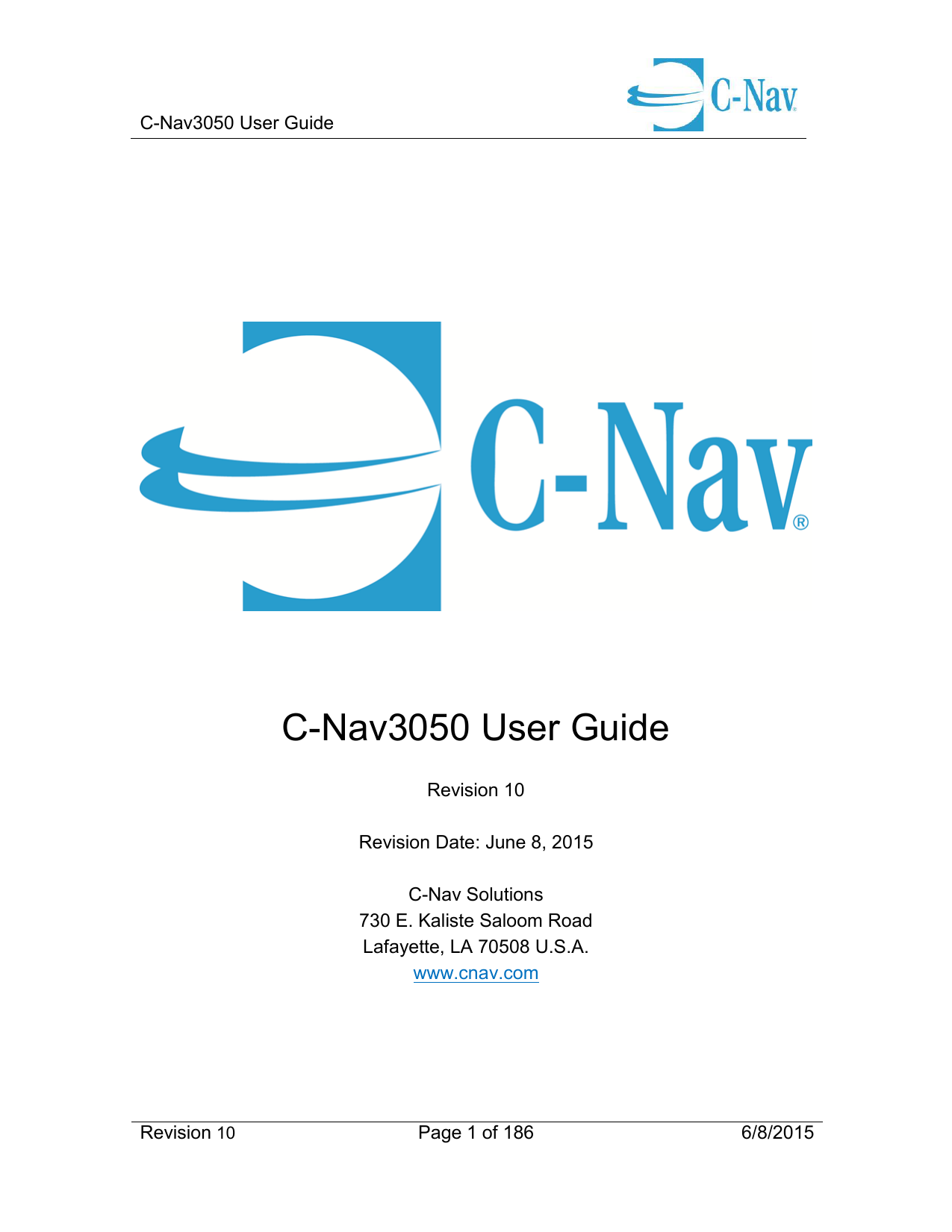 C-Nav3050 User Guide | Manualzz C-Nav3050 User Guide | Manualzz