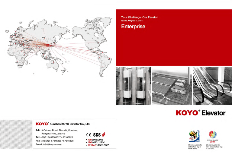 KOYO® Elevator KOYO® Elevator