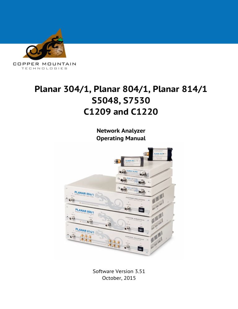 Planar 304/1, Planar 804/1, Planar 814/1 S5048 Planar 304/1, Planar 804/1, Planar 814/1 S5048