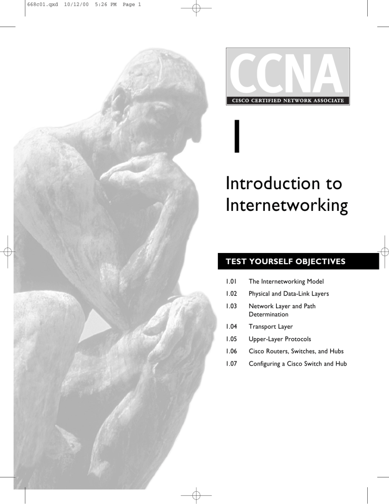 Introduction to Internetworking - McGraw Introduction to Internetworking - McGraw