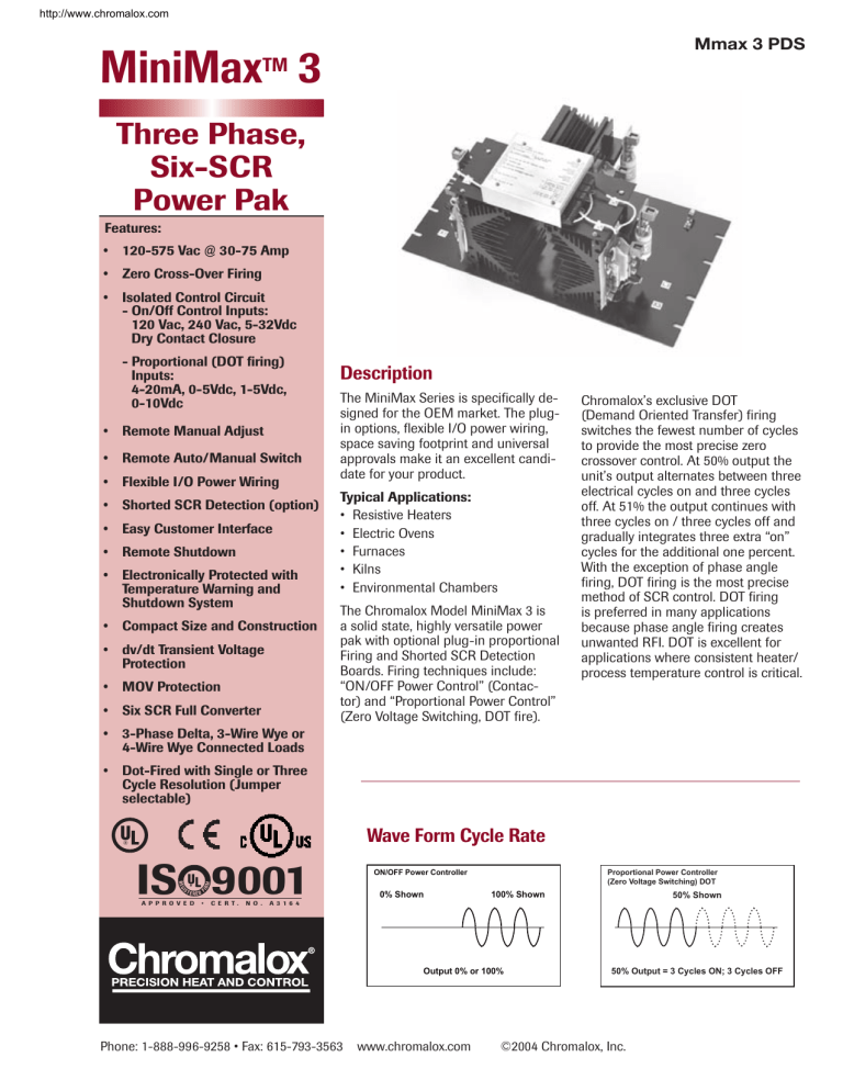 CC_Chromalox MiniMax 3_Apr10 - Cleaver CC_Chromalox MiniMax 3_Apr10 - Cleaver