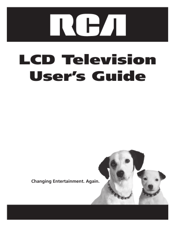 Language & CC Menu. RCA HDTV Television, J26L637L | Manualzz