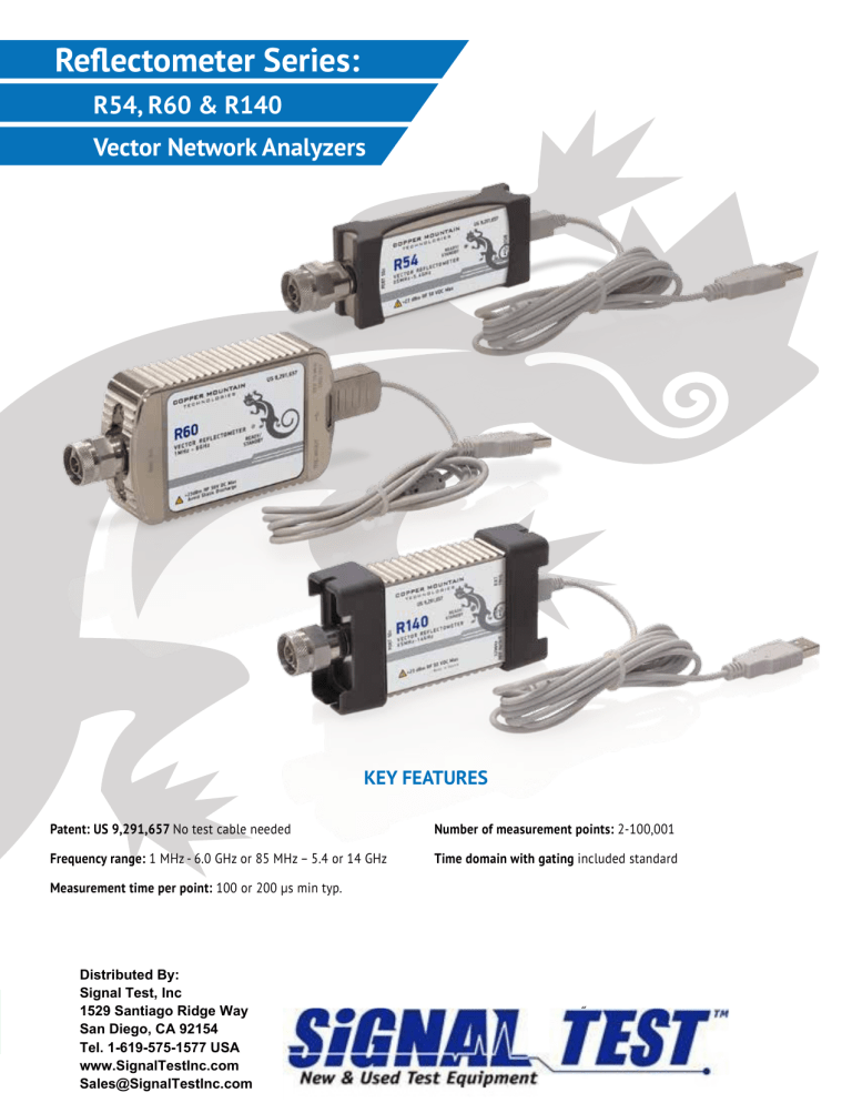 Reflectometer Series Reflectometer Series
