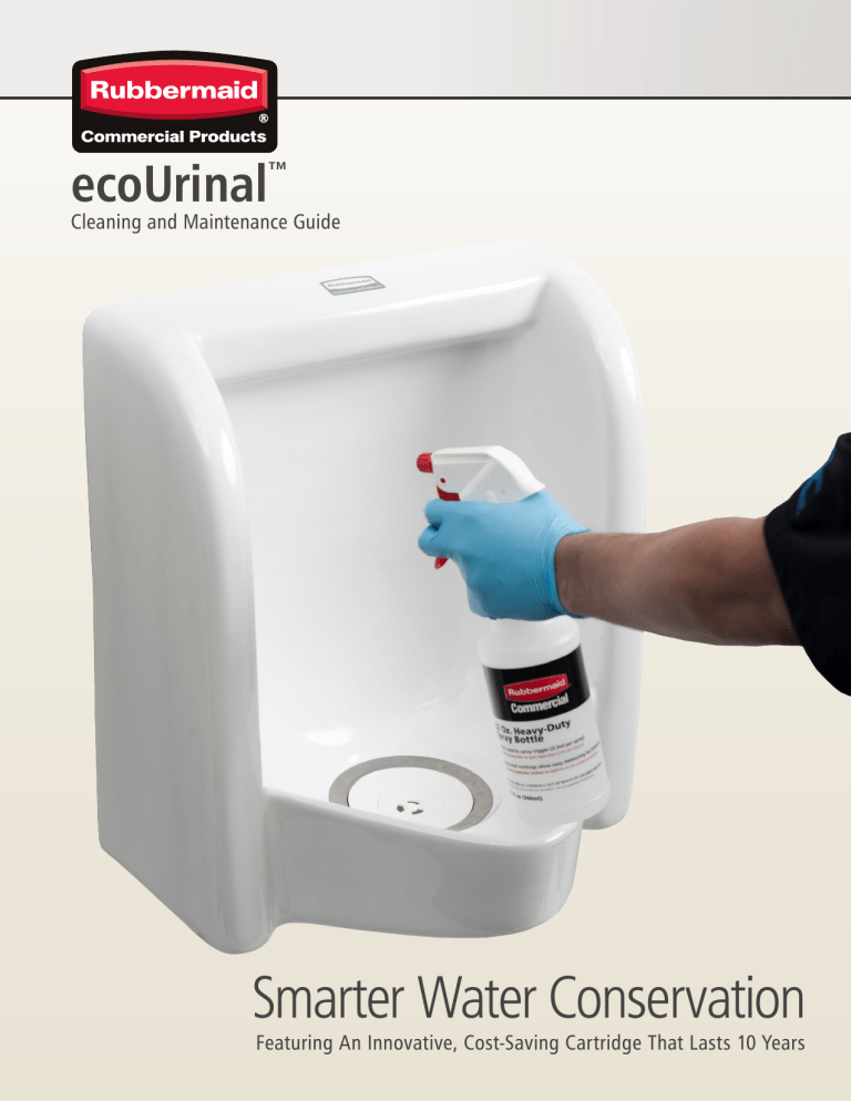 RCP_ecoUrinal Cleaning Maintenance Guide RCP_ecoUrinal Cleaning Maintenance Guide