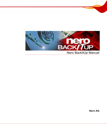 Nero BackItUp 3 Instructions Nero BackItUp 3 Instructions