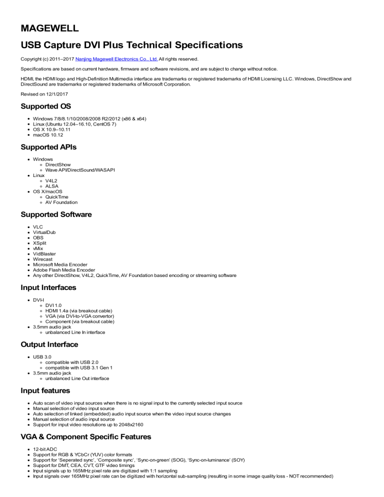 USBCaptureDVIPlus EN USBCaptureDVIPlus EN