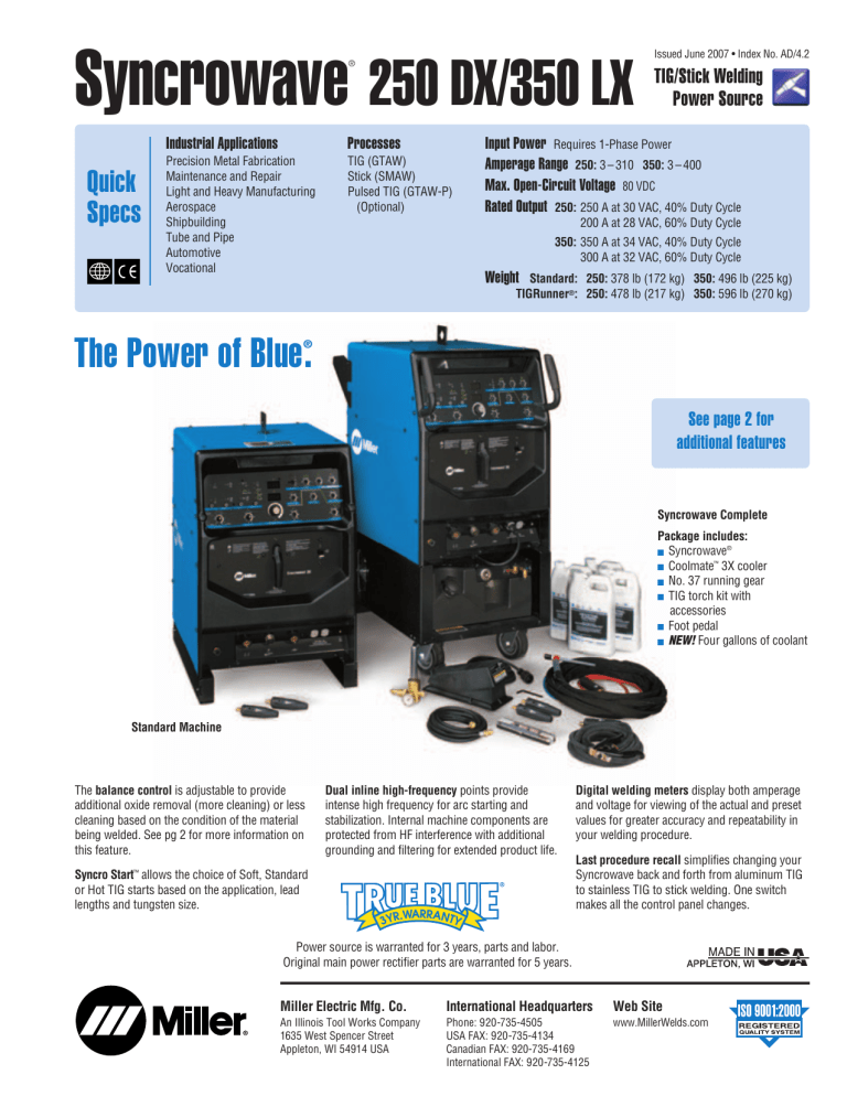 A AD4-2 Syncro 250-350.qxd:A AD4-2 Syncro 250 A AD4-2 Syncro 250-350.qxd:A AD4-2 Syncro 250