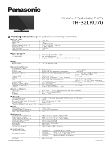 TH-32LRU70 - Full Compass TH-32LRU70 - Full Compass