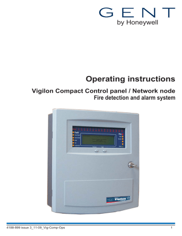 GENT By Honeywell Vigilon Compact Control Panel Network Node