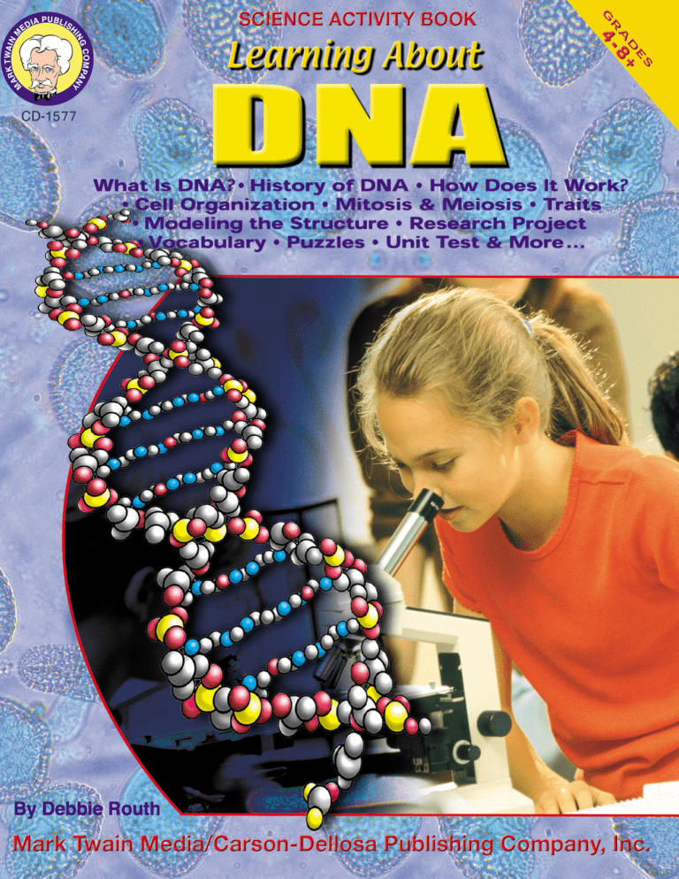 What Is DNA?: Reinforcement Activity What Is DNA?: Reinforcement Activity