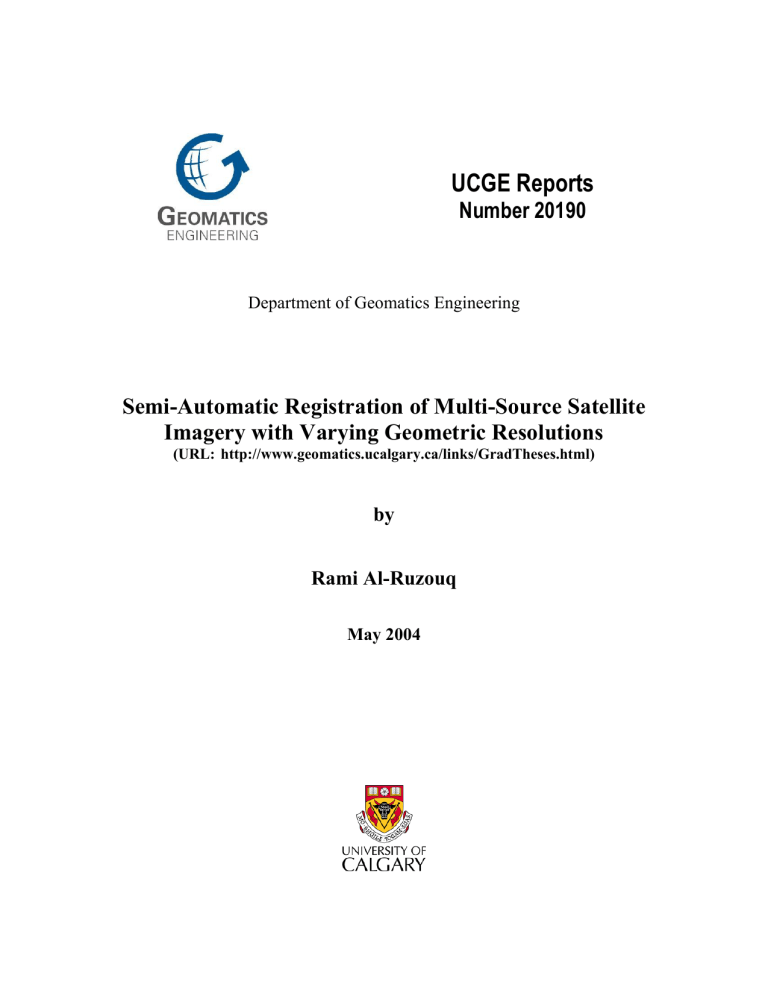 Semi-Automatic Registration of Multi-Source Semi-Automatic Registration of Multi-Source