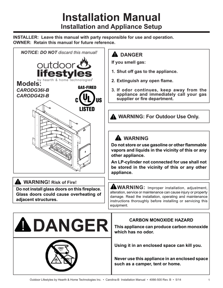 Install Manual - Builder Specialties Install Manual - Builder Specialties
