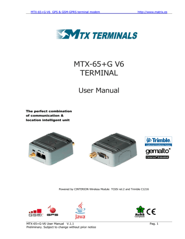 mtx-65+g v6 terminal mtx-65+g v6 terminal