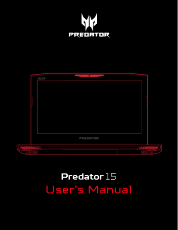 Acer Predator G9-592 User's Manual | Manualzz