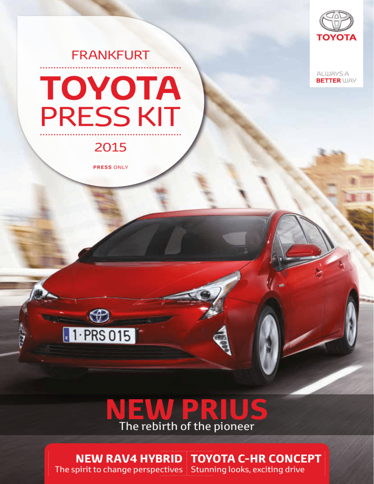 new prius - Toyota Europe Newsroom new prius - Toyota Europe Newsroom