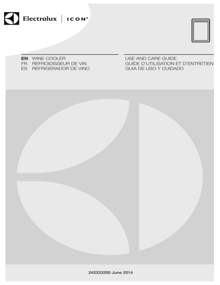 Electrolux E24WC50QS Owner's manual Electrolux E24WC50QS Owner's manual