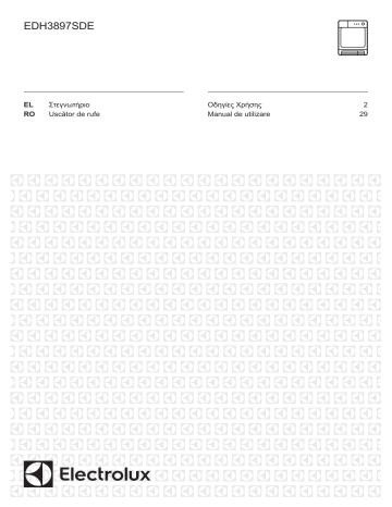 Electrolux EDH3897SDE User manual Electrolux EDH3897SDE User manual