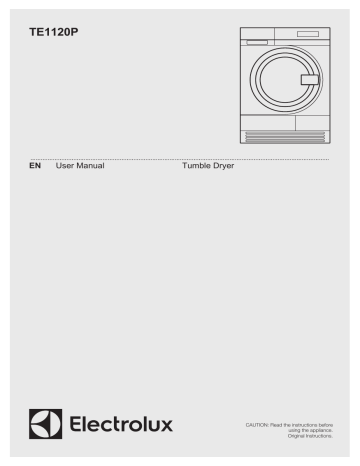 Electrolux TE1120P User manual Electrolux TE1120P User manual