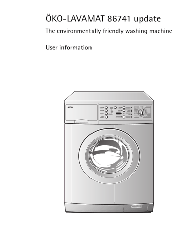 AEG LAV85769, LAV86760, LAV84760, LAV86741 User manual AEG LAV85769, LAV86760, LAV84760, LAV86741 User manual