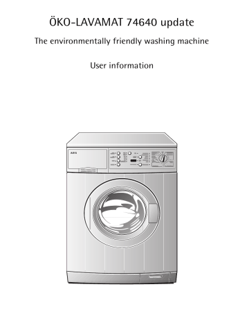 AEG LAV74640 User manual AEG LAV74640 User manual