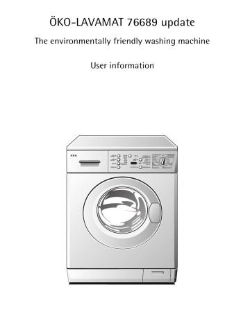 AEG LAV76689 User manual AEG LAV76689 User manual