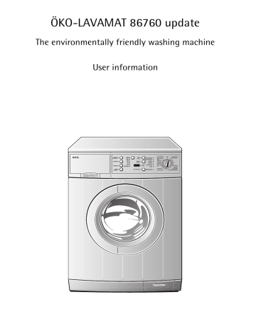 AEG LAV86760 User manual AEG LAV86760 User manual