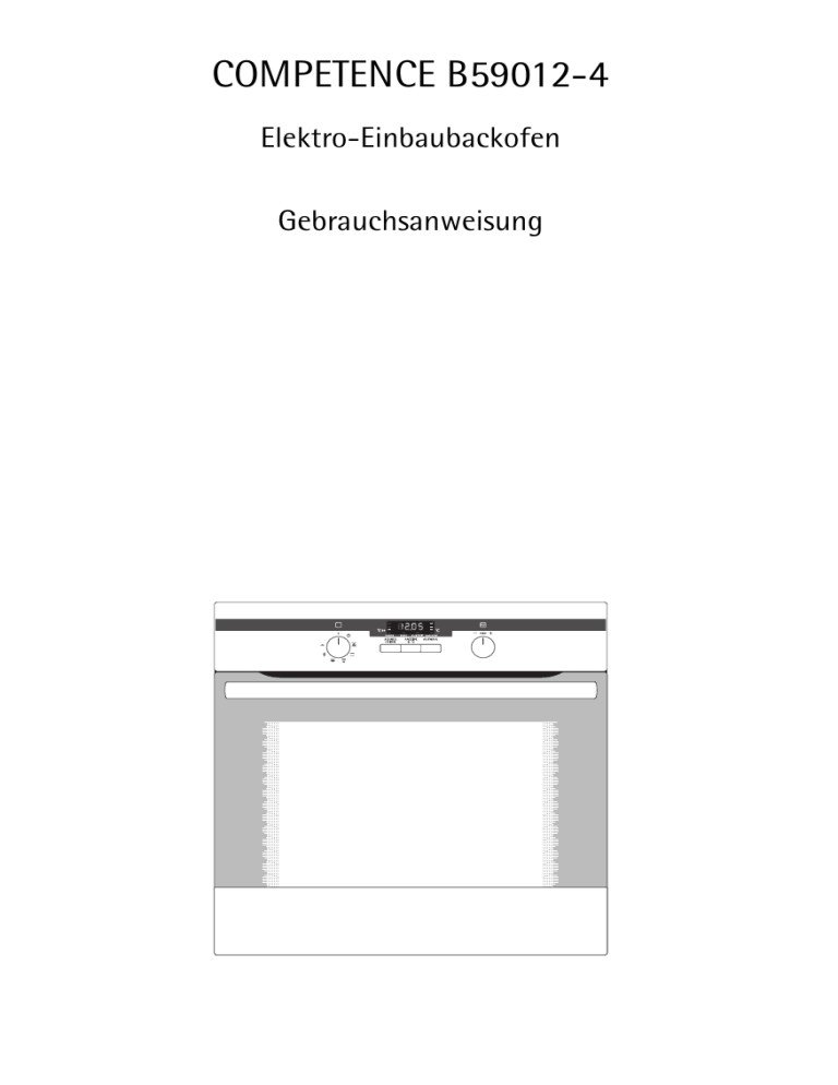AEG B59012-4-M User manual AEG B59012-4-M User manual