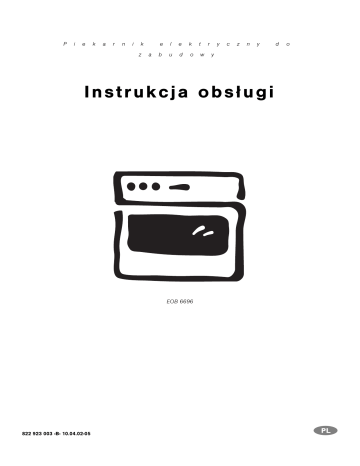 Electrolux EOB6696X NORDIC R05 User manual Electrolux EOB6696X NORDIC R05 User manual