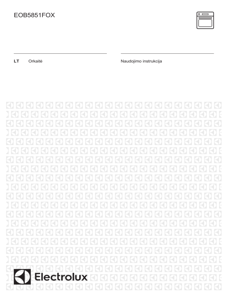 Electrolux EOB5851FOX User manual Electrolux EOB5851FOX User manual
