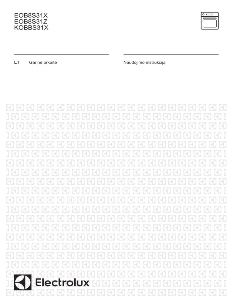 Electrolux EOB8S31X, KOBBS31X, EOB8S31Z User manual Electrolux EOB8S31X, KOBBS31X, EOB8S31Z User manual