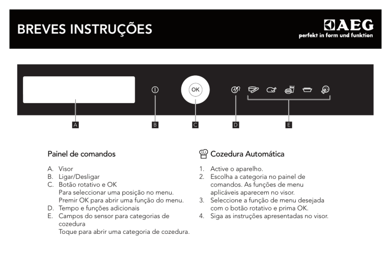 AEG BY9314001M Quick start guide AEG BY9314001M Quick start guide