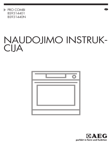 AEG BS9314401M User manual AEG BS9314401M User manual