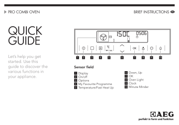 AEG BS730470KM, BOGESM, BS730470MM, BS730477IM, BS730472KM Quick guide AEG BS730470KM, BOGESM, BS730470MM, BS730477IM, BS730472KM Quick guide