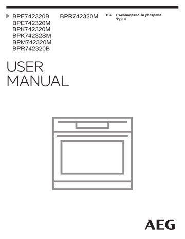 AEG BPK742320M, BPE742320M User manual AEG BPK742320M, BPE742320M User manual