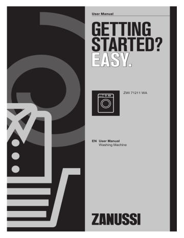 Zanussi ZWI71211WA User manual Zanussi ZWI71211WA User manual