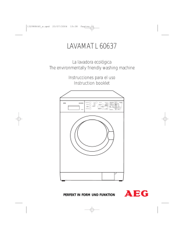 AEG L60637 User manual AEG L60637 User manual
