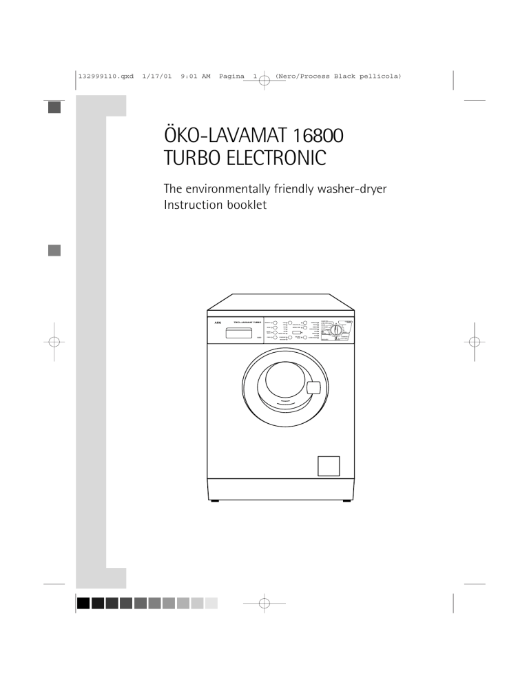 AEG 16800 User manual AEG 16800 User manual