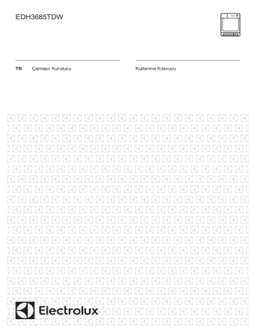 Electrolux EDH3685TDW User manual Electrolux EDH3685TDW User manual