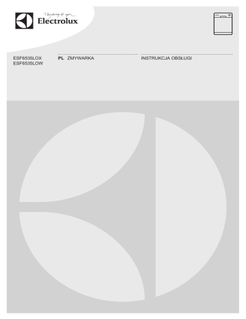 Electrolux ESF6535LOX User manual Electrolux ESF6535LOX User manual