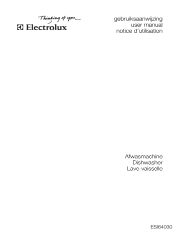 Electrolux ESI64030X User manual Electrolux ESI64030X User manual