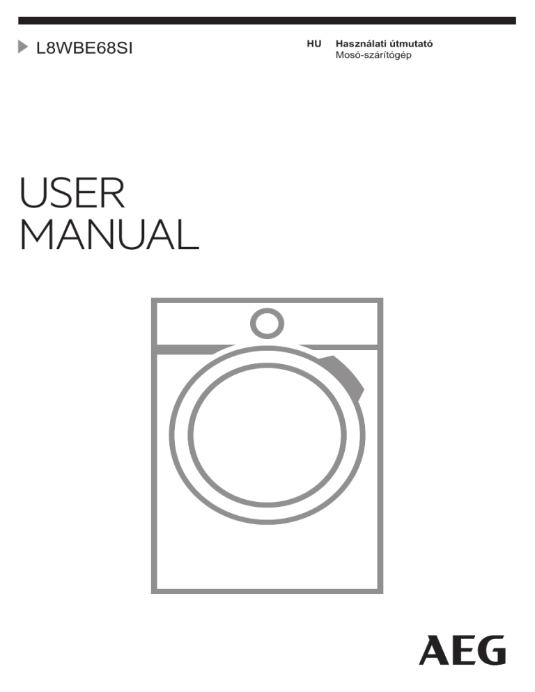 AEG L8WBE68SI User manual AEG L8WBE68SI User manual
