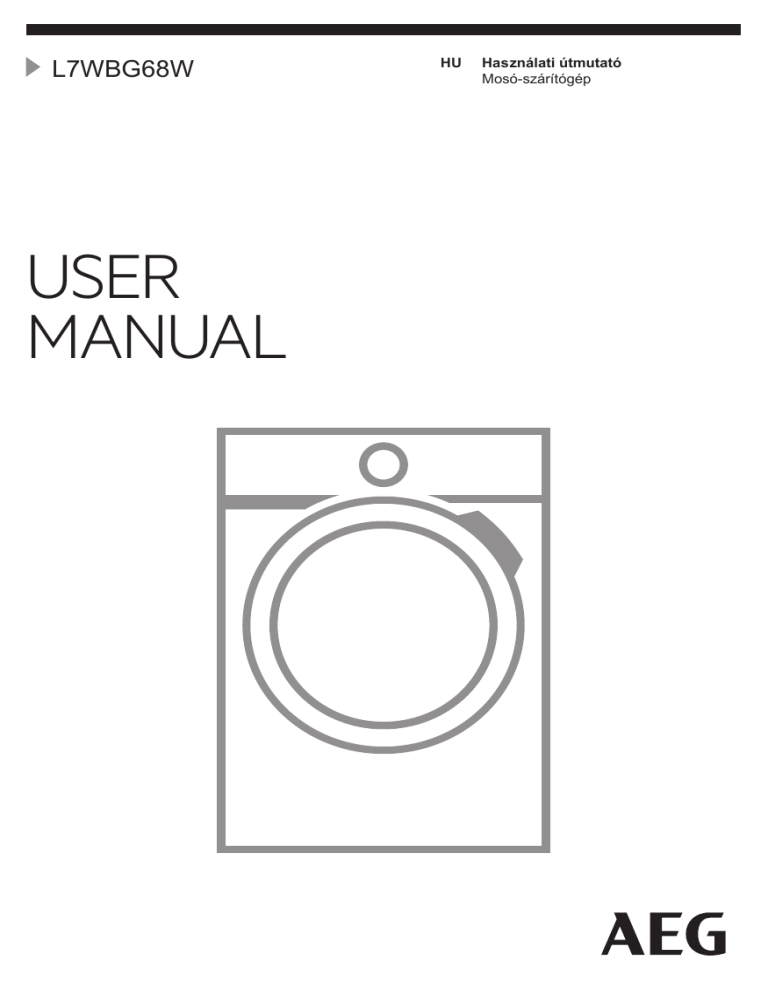 AEG L7WBG68W User manual AEG L7WBG68W User manual