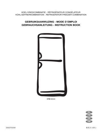 Electrolux ERB 9044 User manual Electrolux ERB 9044 User manual
