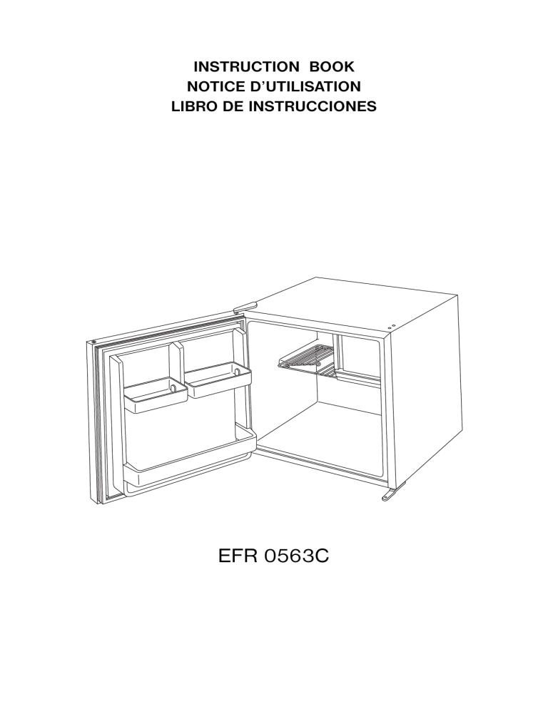 Electrolux EFR0563C User manual Electrolux EFR0563C User manual