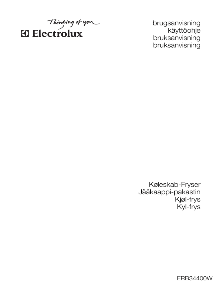 Electrolux 0-SERIE340, ERB34400W User guide Electrolux 0-SERIE340, ERB34400W User guide