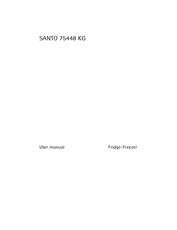 Aeg-Electrolux S75448KG User manual Aeg-Electrolux S75448KG User manual