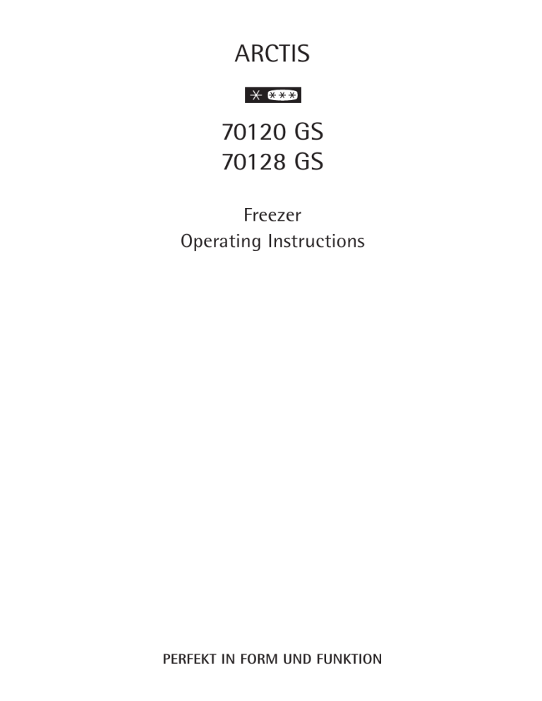 AEG A70128GS, A70120GS User manual AEG A70128GS, A70120GS User manual