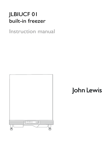 John Lewis JLBIUCF01 User manual John Lewis JLBIUCF01 User manual