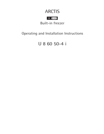 Aeg-Electrolux AU86050-4I User manual Aeg-Electrolux AU86050-4I User manual